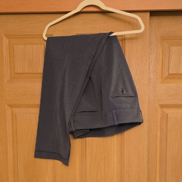 The Limited Charcoal Flat Front Trousers - Picture 1 of 6